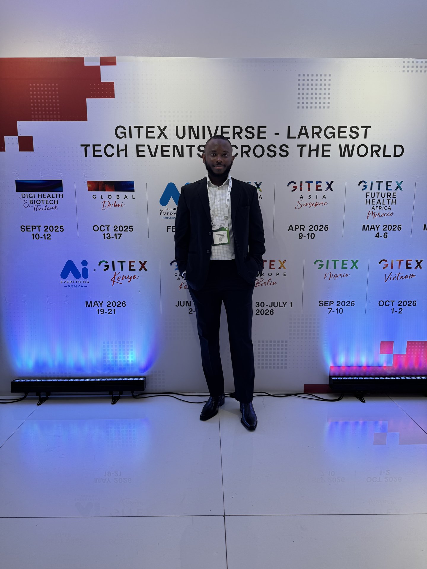 Abdulrasheed Ijaodola at GITEX Global